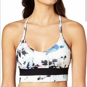 Nike Indy floral sports bra M